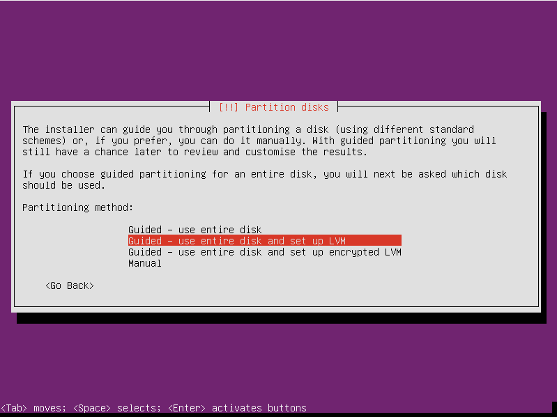 Disk Config Mode