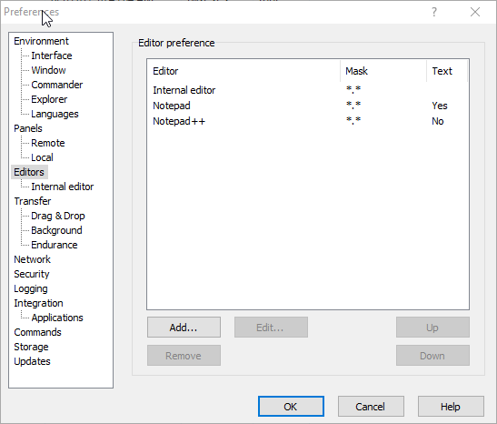 opensuse_add_winscp_editor