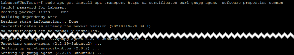 dependencies required for Docker